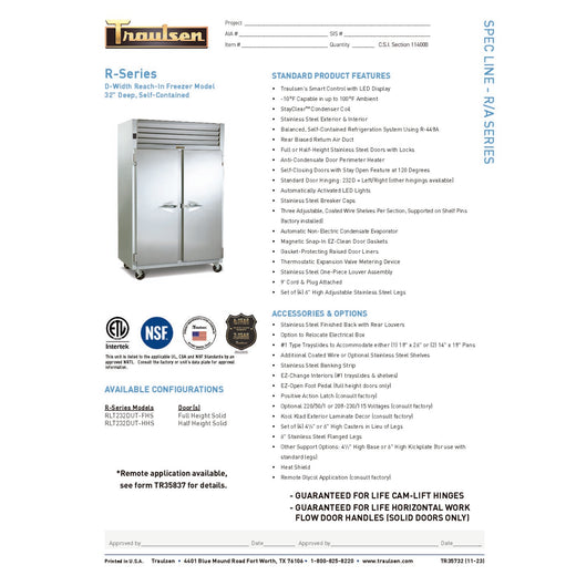 Spec Sheet