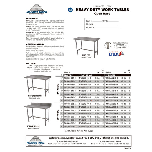 Spec Sheet