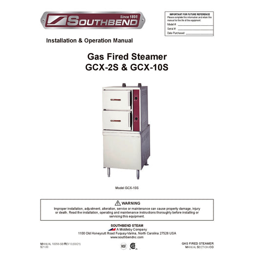 Installation & Operation Manual
