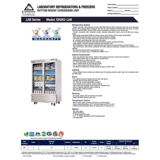 Spec Sheet