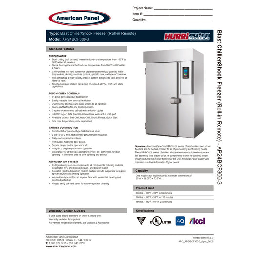 Spec Sheet