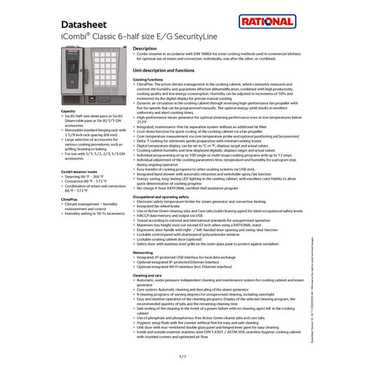 Security Spec Sheet