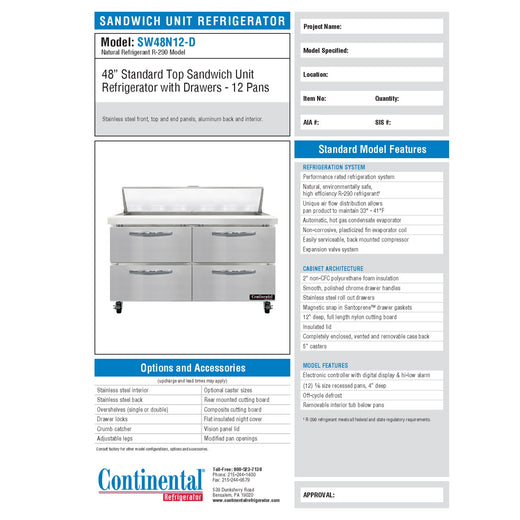 Spec Sheet