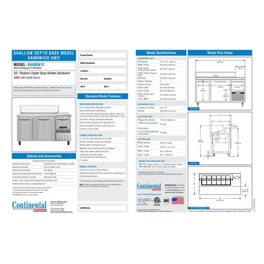 Spec Sheet