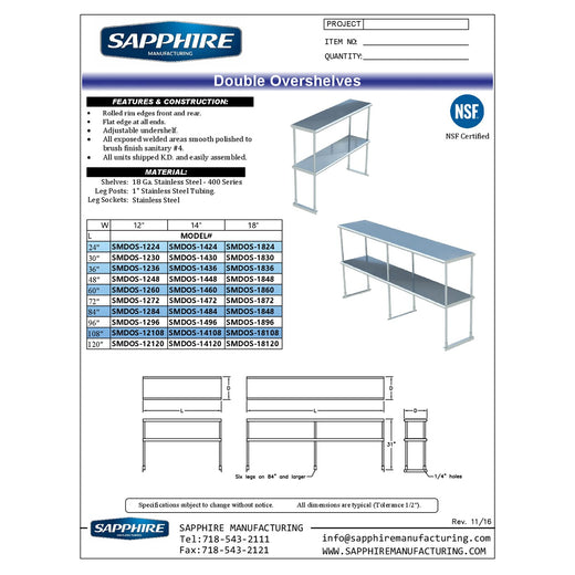 Spec Sheet