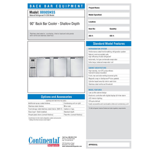 Spec Sheet
