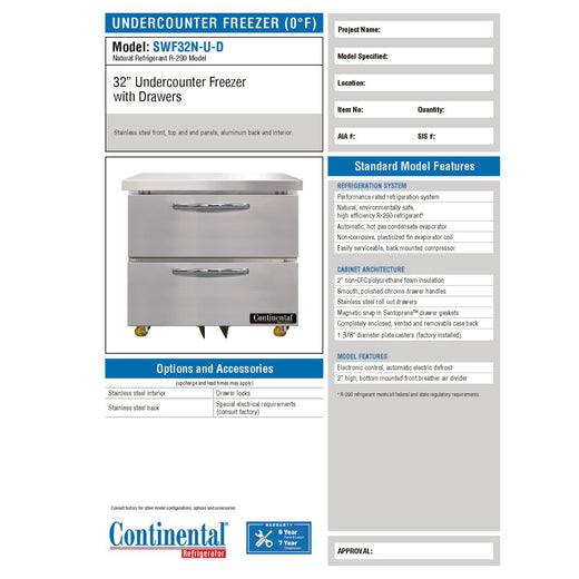 Spec Sheet