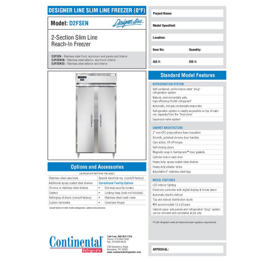 Spec Sheet