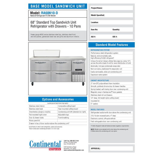 Spec Sheet