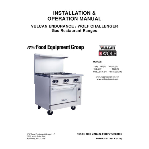 Installation & Operation Manual