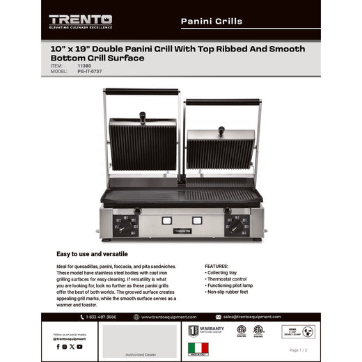 Spec Sheet