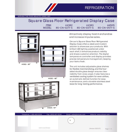 Spec Sheet