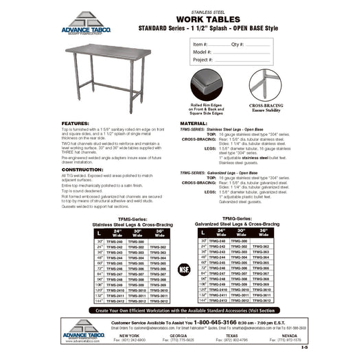 Spec Sheet