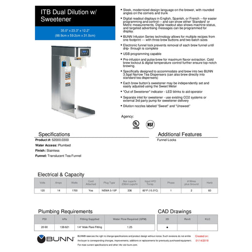 Spec Sheet