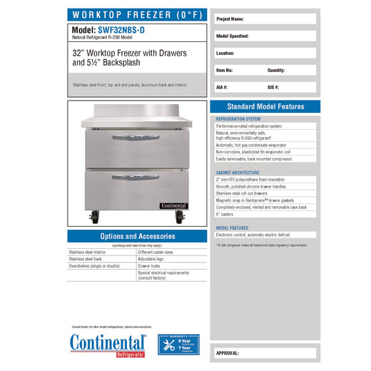 Spec Sheet