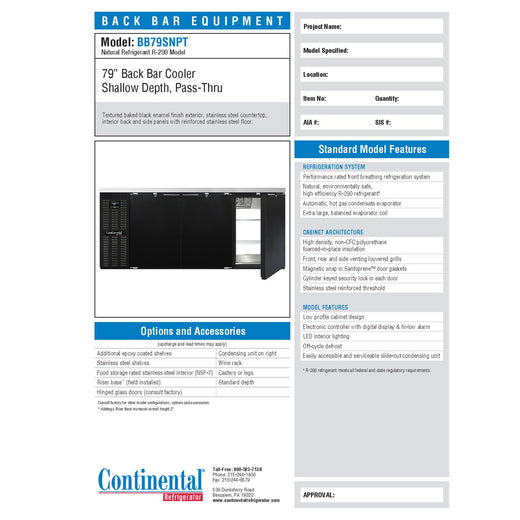Spec Sheet