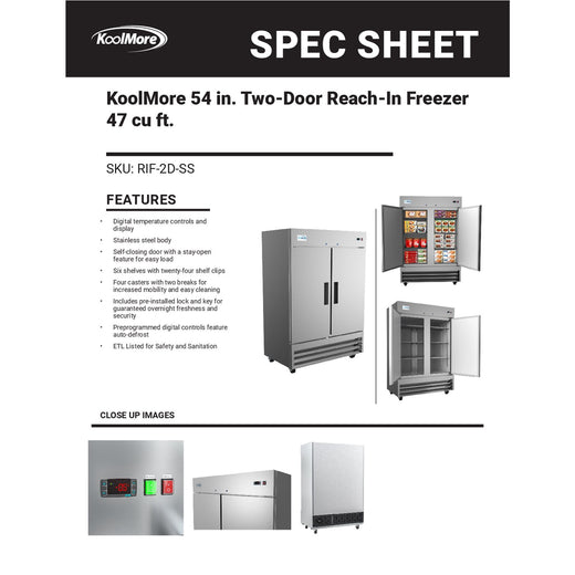 Spec Sheet