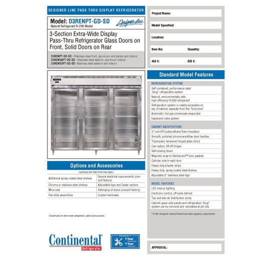 Spec Sheet