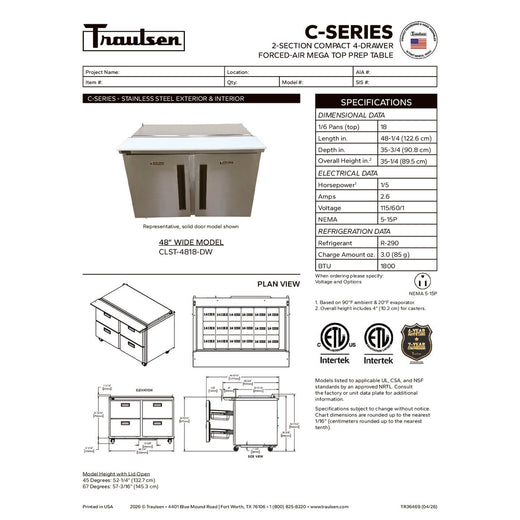 Spec Sheet