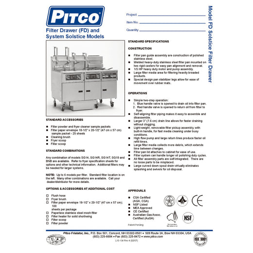 Spec Sheet