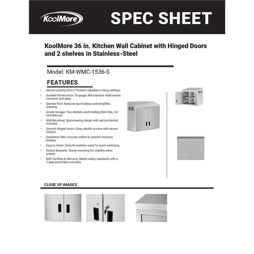 Spec Sheet