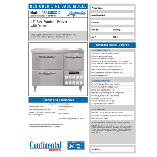 Spec Sheet