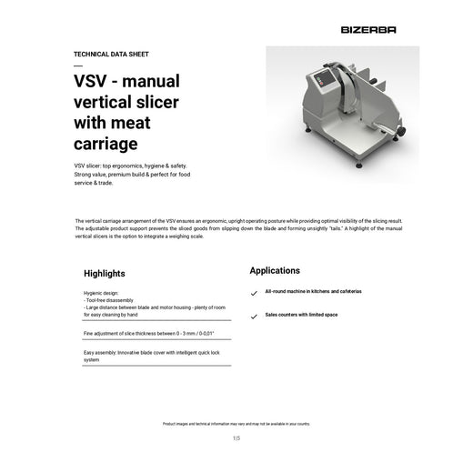 Spec Sheet