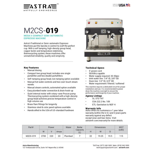Spec Sheet