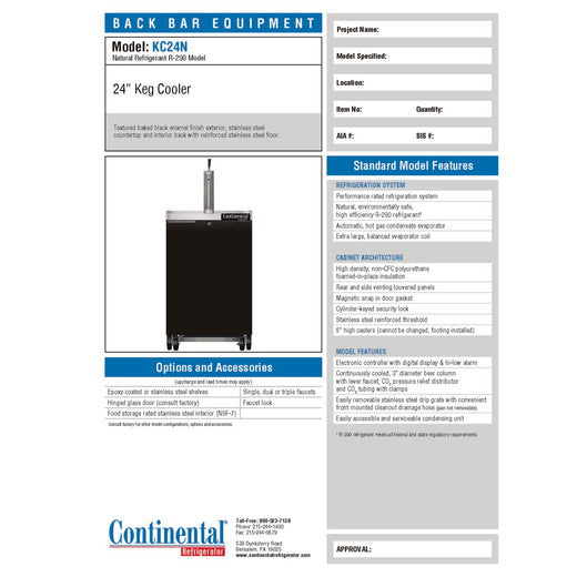 Spec Sheet
