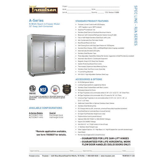 Spec Sheet