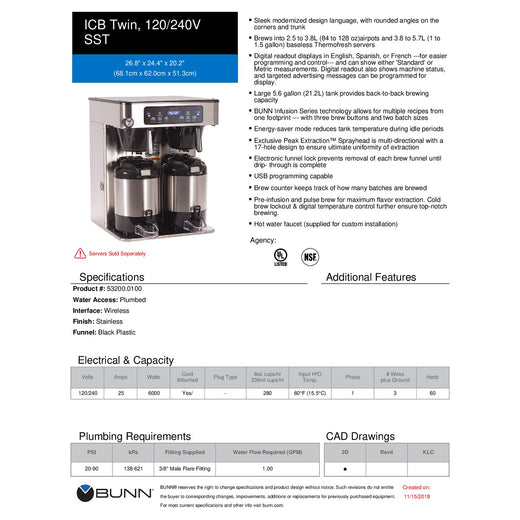 Spec Sheet