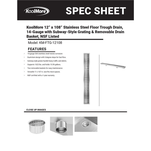 Spec Sheet
