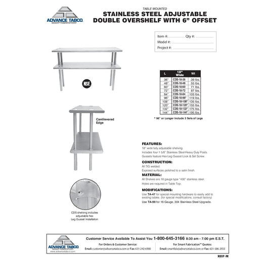 Spec Sheet