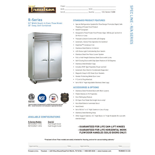 Spec Sheet