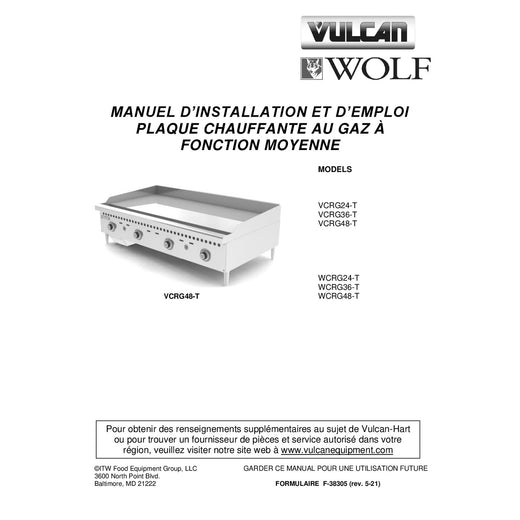 Owner's Manual - French