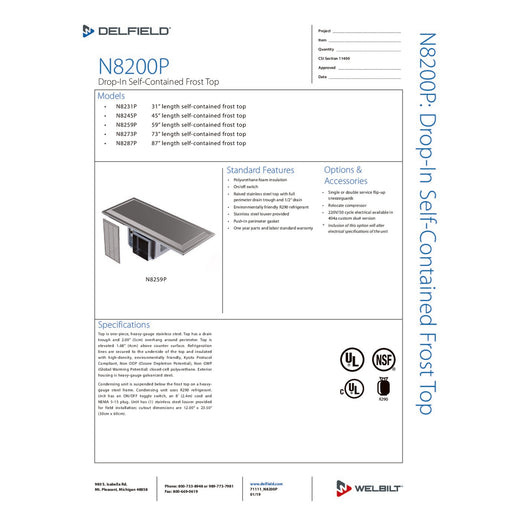 Spec Sheet
