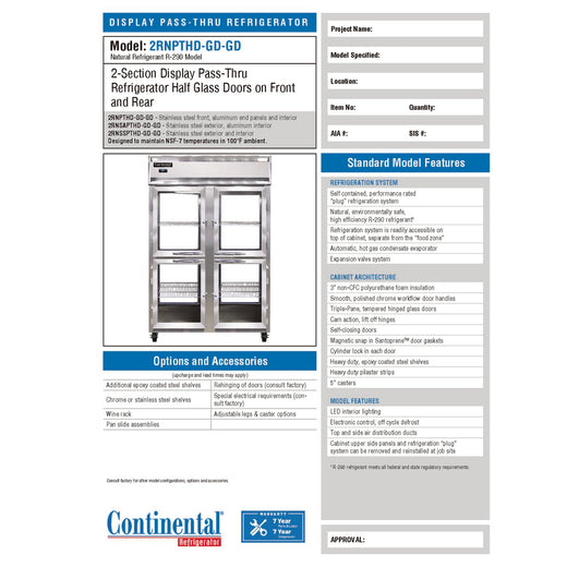 Spec Sheet