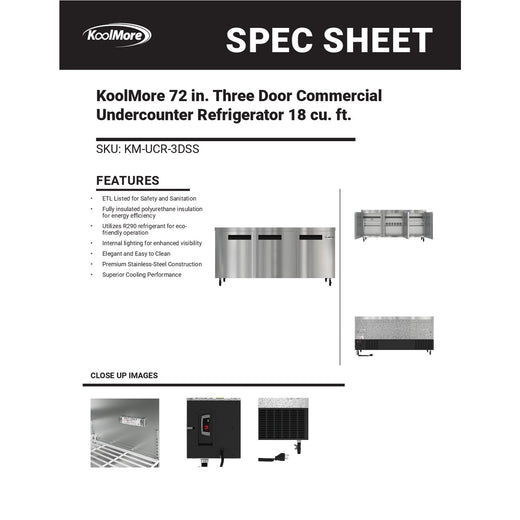 Spec Sheet