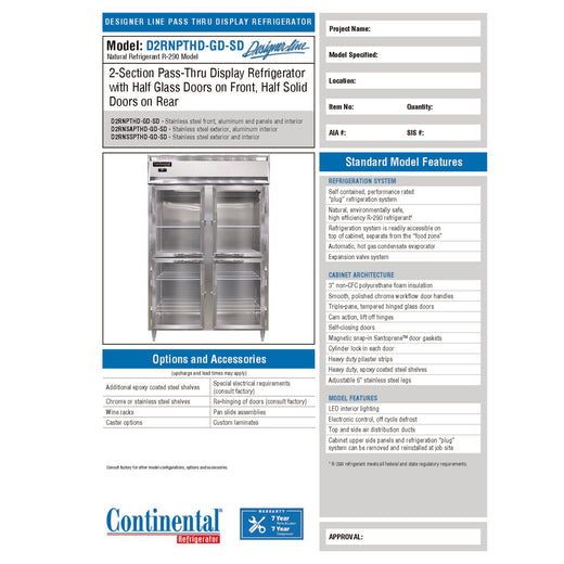 Spec Sheet