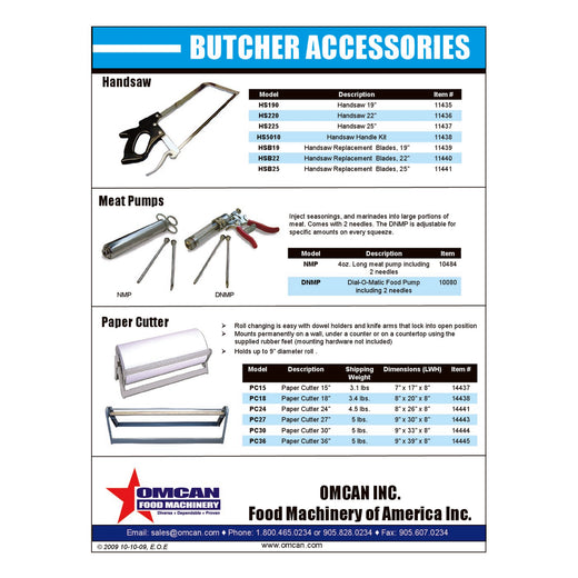 Spec Sheet