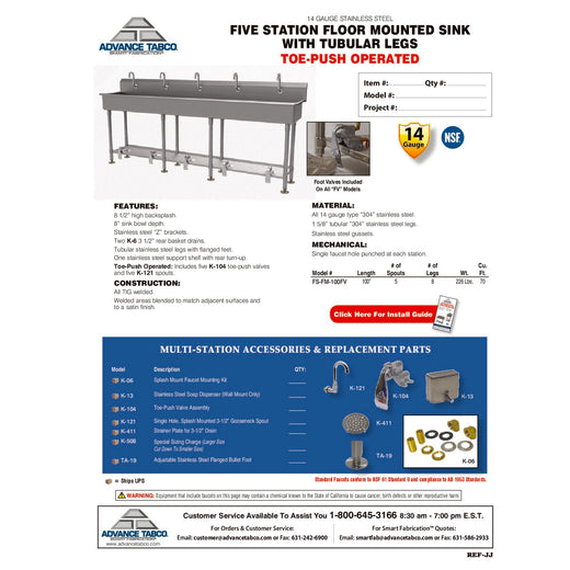Spec Sheet