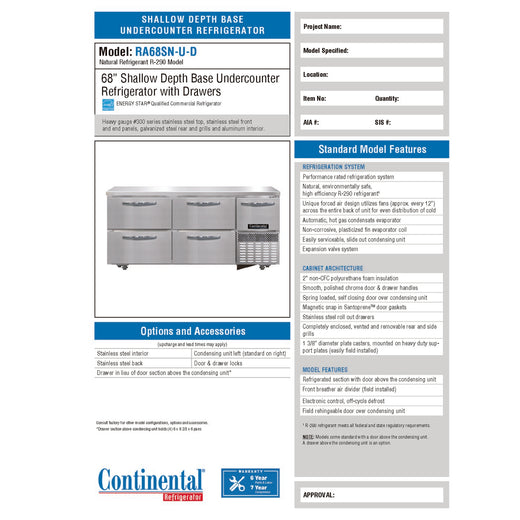 Spec Sheet