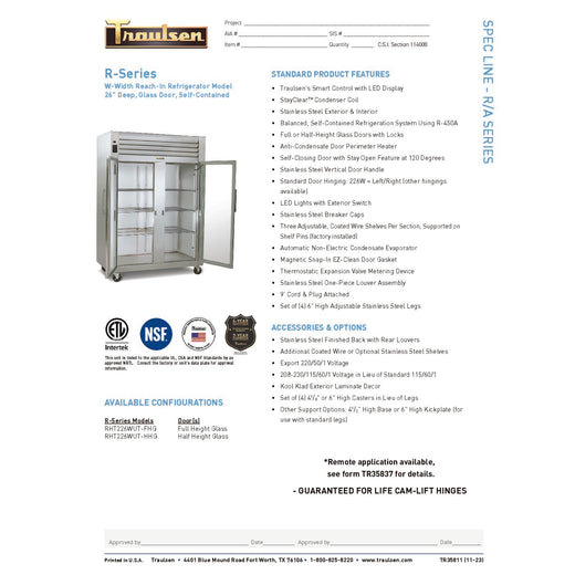 Spec Sheet