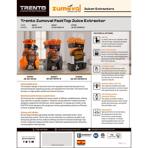 Spec Sheet