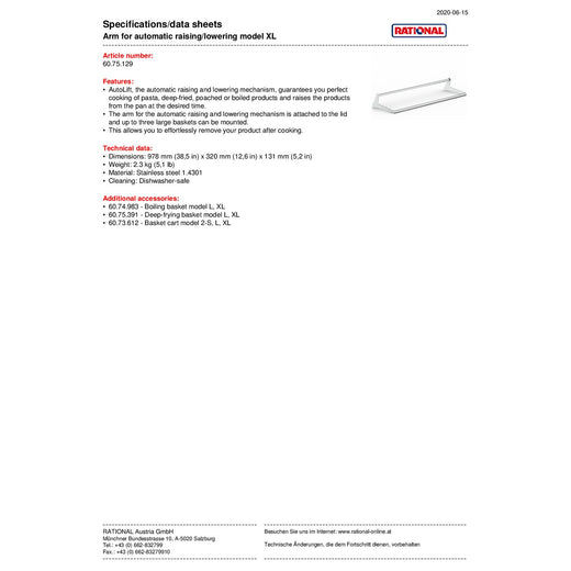 Spec Sheet