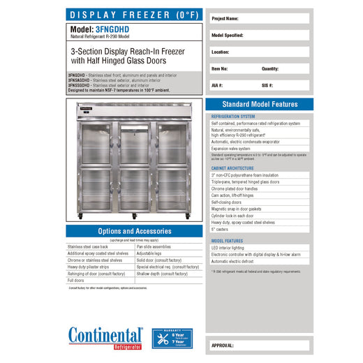 Spec Sheet