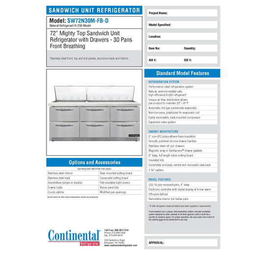 Spec Sheet
