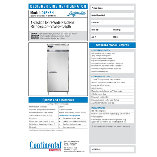 Spec Sheet