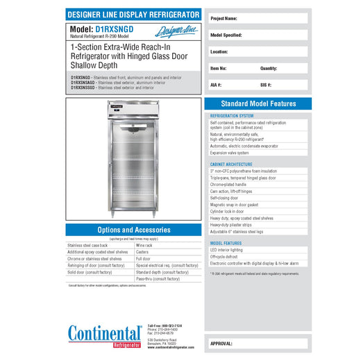 Spec Sheet