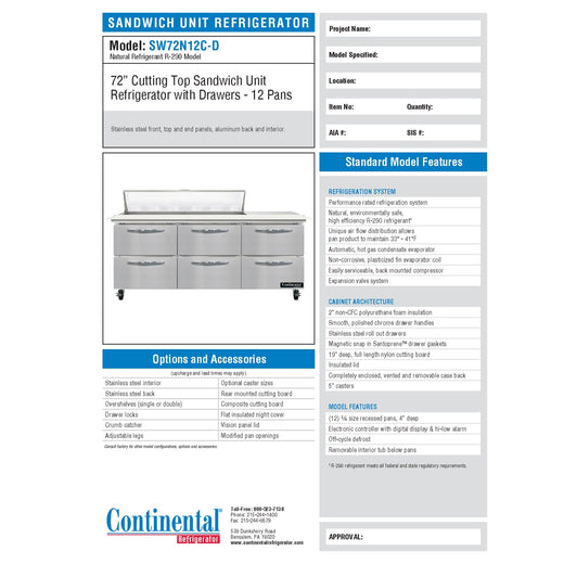 Spec Sheet